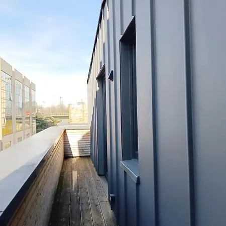 Apartment Stylish 53m2 In Paris - Terrace, Balcony, Free Parking & 5mn From Metro